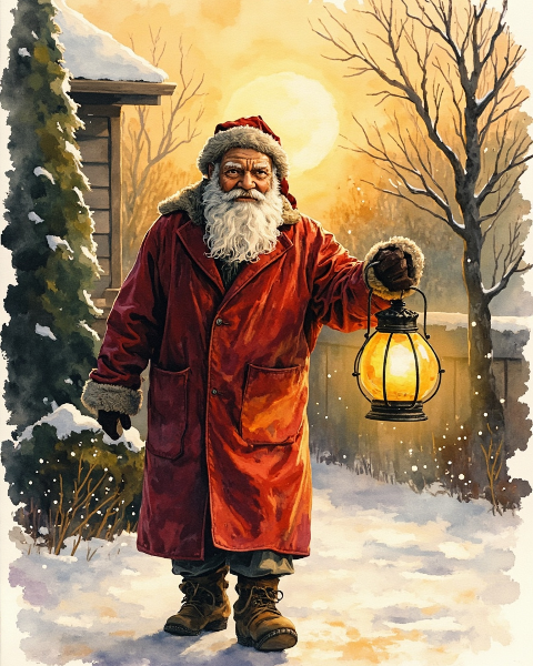 Christmas e-card design