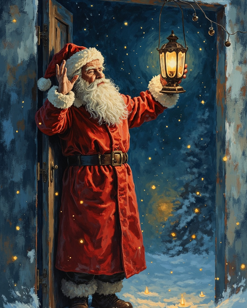Christmas e-card design