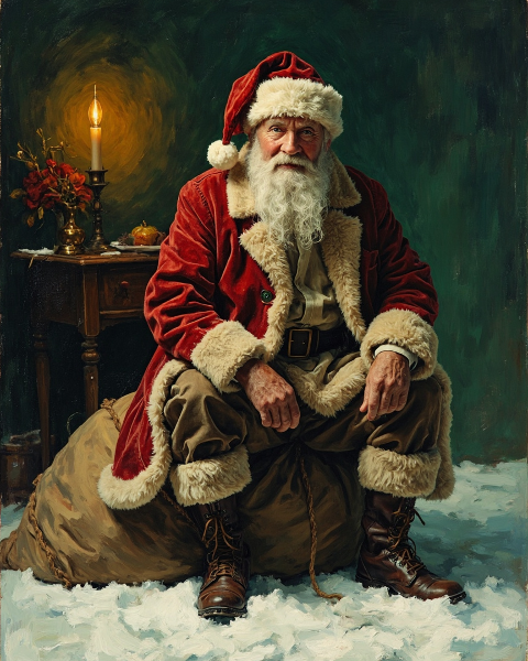 Christmas e-card design