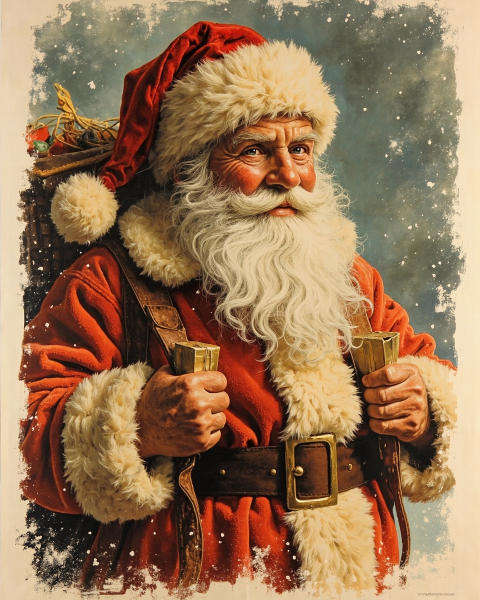 Christmas e-card design