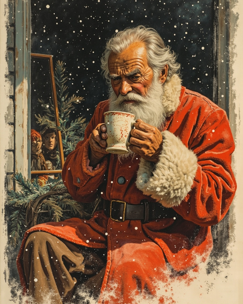 Christmas e-card design