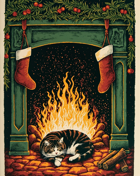 Christmas e-card design