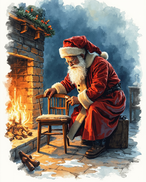 Christmas e-card design