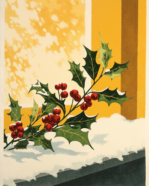 Christmas e-card design