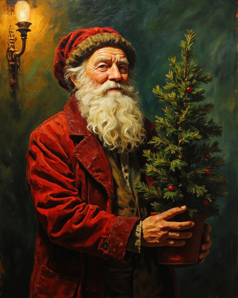 Christmas e-card design