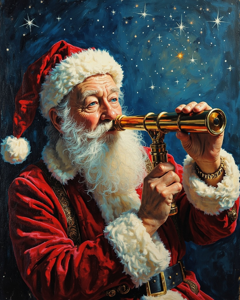 Christmas e-card design