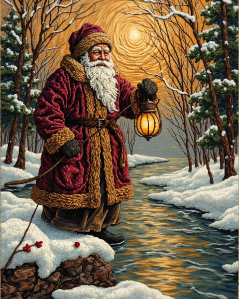 Christmas e-card design