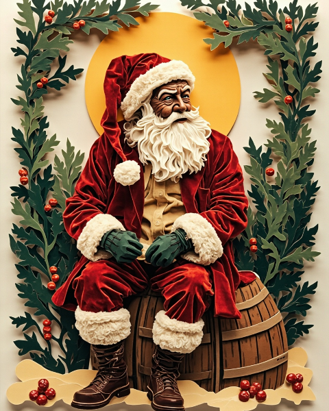 Christmas e-card design