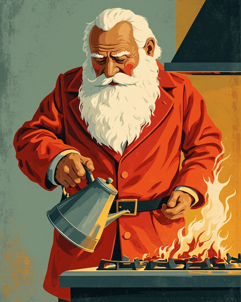 Christmas e-card design