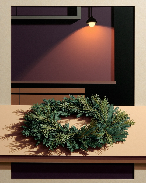 Christmas e-card design