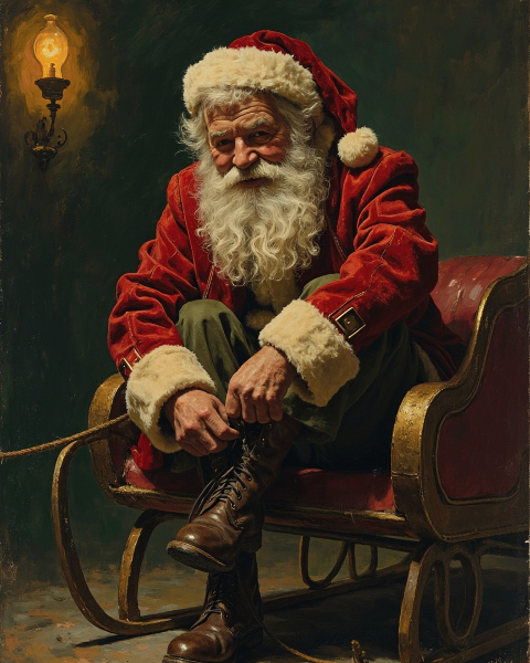 Christmas e-card design