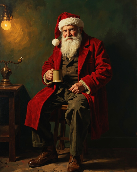 Christmas e-card design