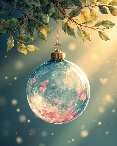 Christmas e-card design