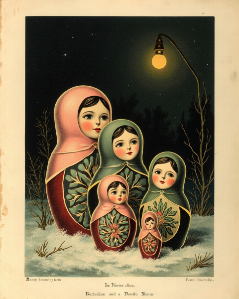 Christmas e-card design