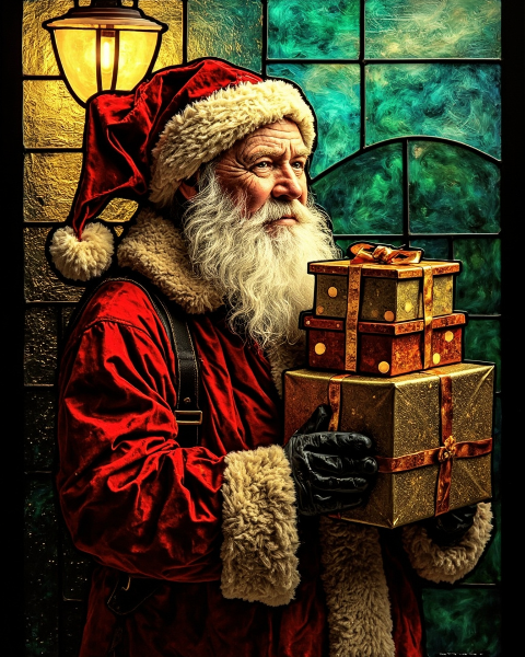 Christmas e-card design