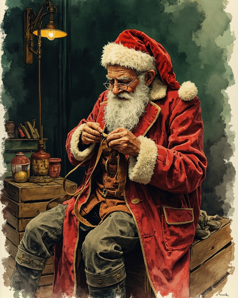 Christmas e-card design