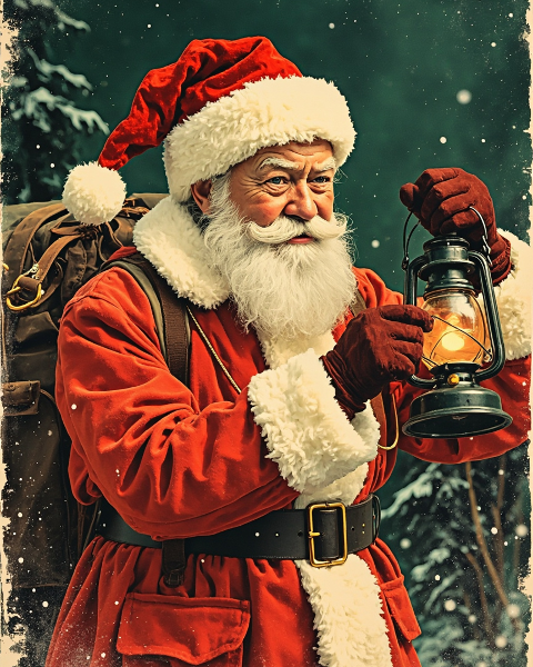 Christmas e-card design