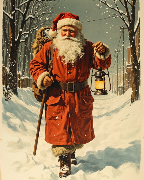 Christmas e-card design