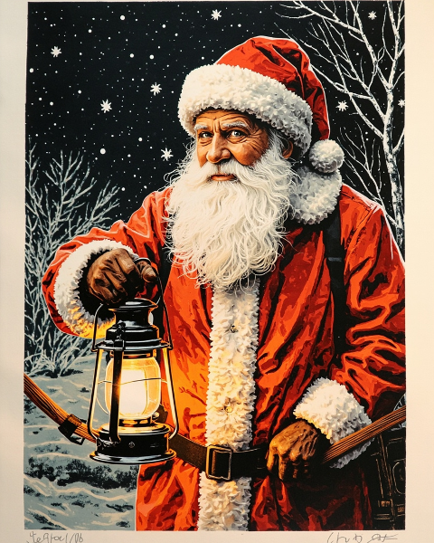 Christmas e-card design