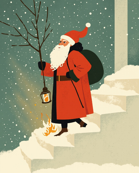 Christmas e-card design