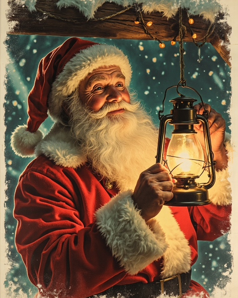 Christmas e-card design