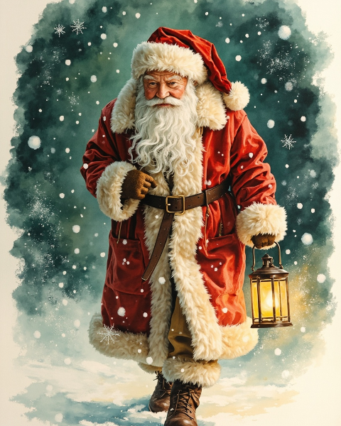 Christmas e-card design