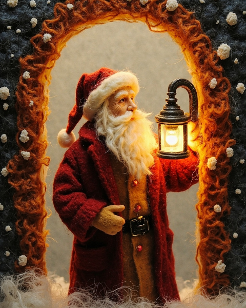 Christmas e-card design