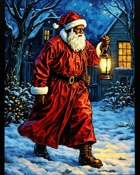 Christmas e-card design