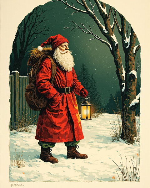 Christmas e-card design