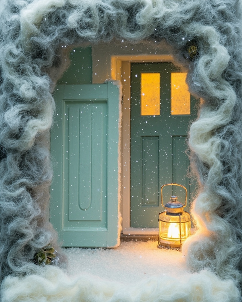 Christmas e-card design