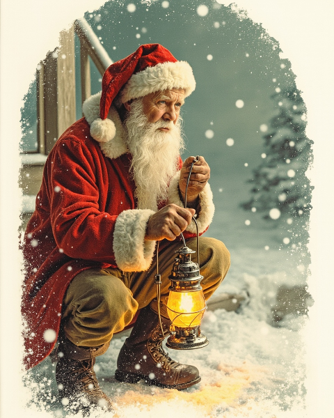 Christmas e-card design