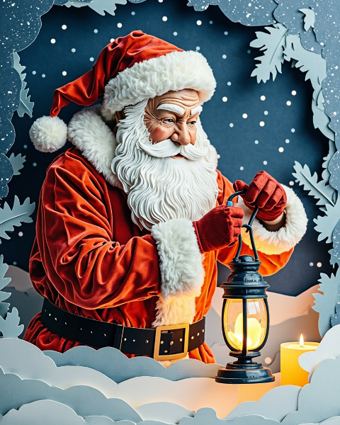 Christmas e-card design