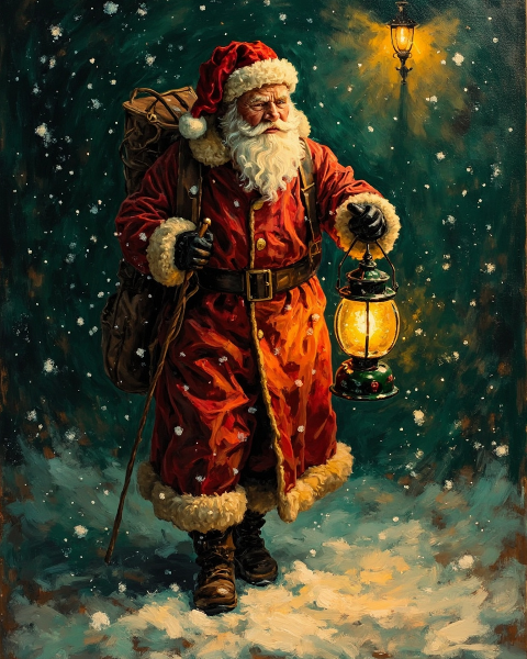 Christmas e-card design