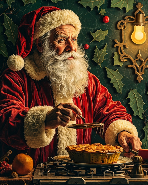 Christmas e-card design