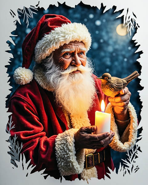 Christmas e-card design