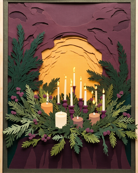 Christmas e-card design
