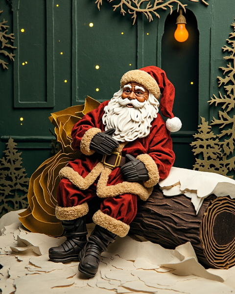Christmas e-card design