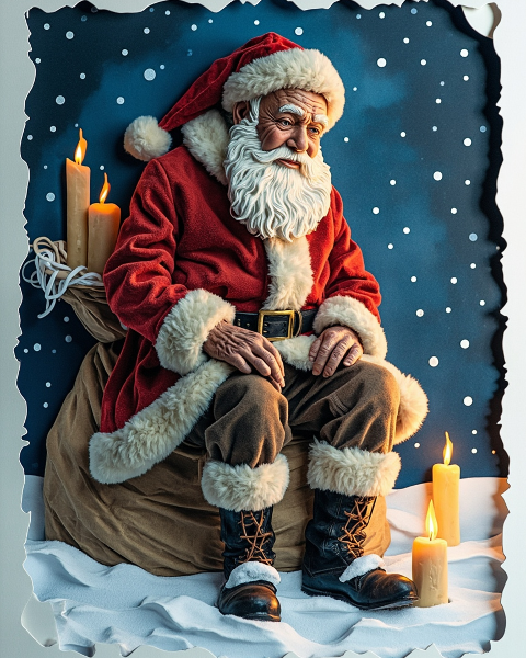 Christmas e-card design