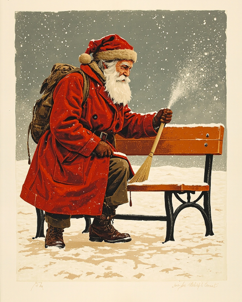 Christmas e-card design