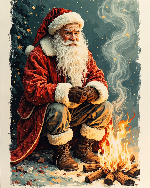 Christmas e-card design