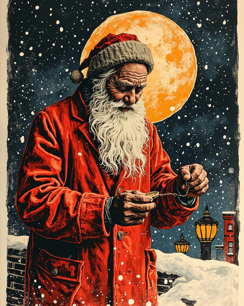 Christmas e-card design