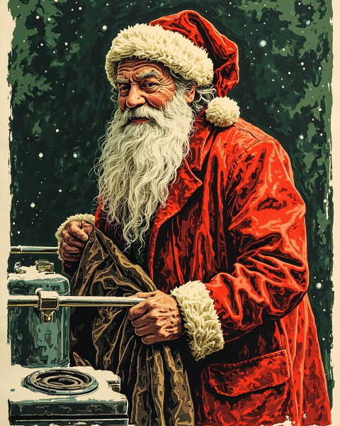 Christmas e-card design