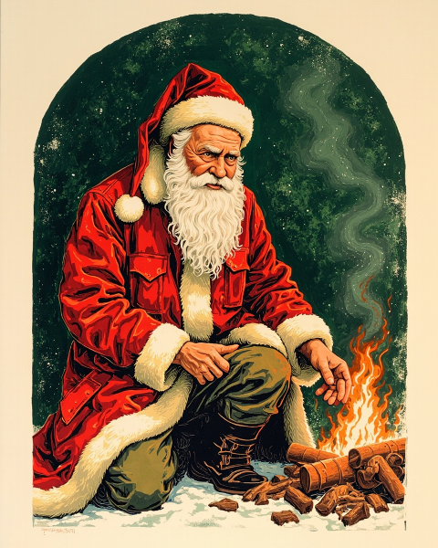 Christmas e-card design