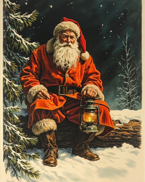 Christmas e-card design
