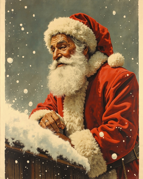 Christmas e-card design