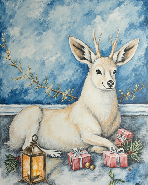 Christmas e-card design