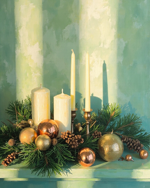 Christmas e-card design