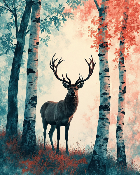 Christmas e-card design