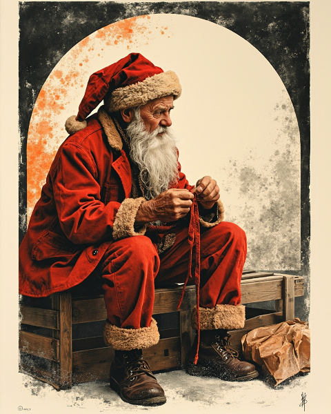 Christmas e-card design