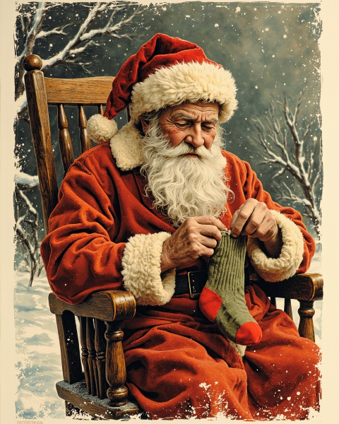 Christmas e-card design